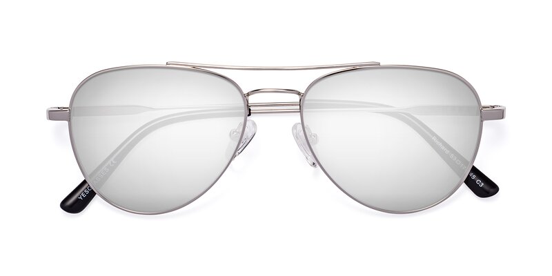 Richard - Silver Flash Mirrored Sunglasses