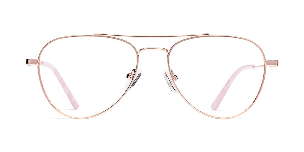 Richard - Rose Gold Eyeglasses