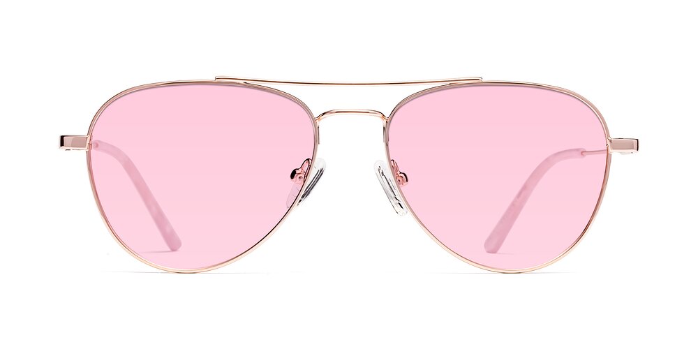 Richard - Rose Gold Tinted Sunglasses