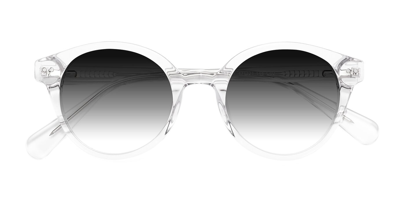 Bellion - Clear Gradient Sunglasses