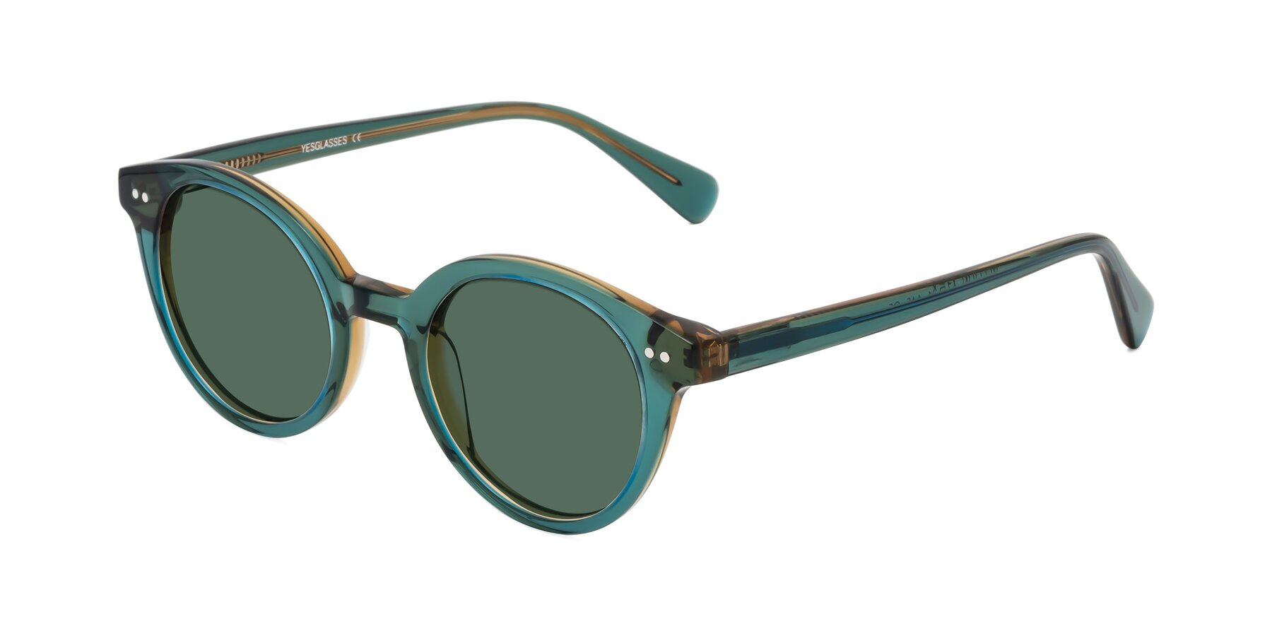 Angle of Bellion in Transparent Green with Green Polarized Lenses