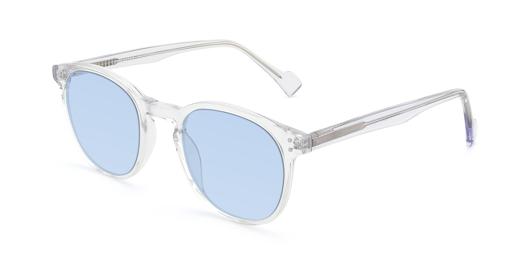 Angle of 17293 in Clear with Light Blue Tinted Lenses
