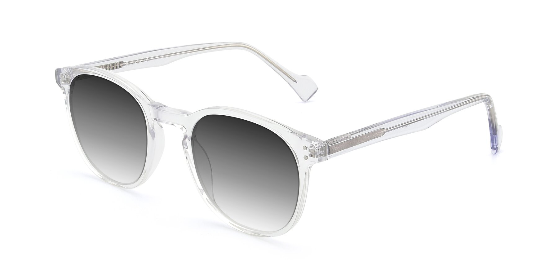 Angle of 17293 in Clear with Gray Gradient Lenses