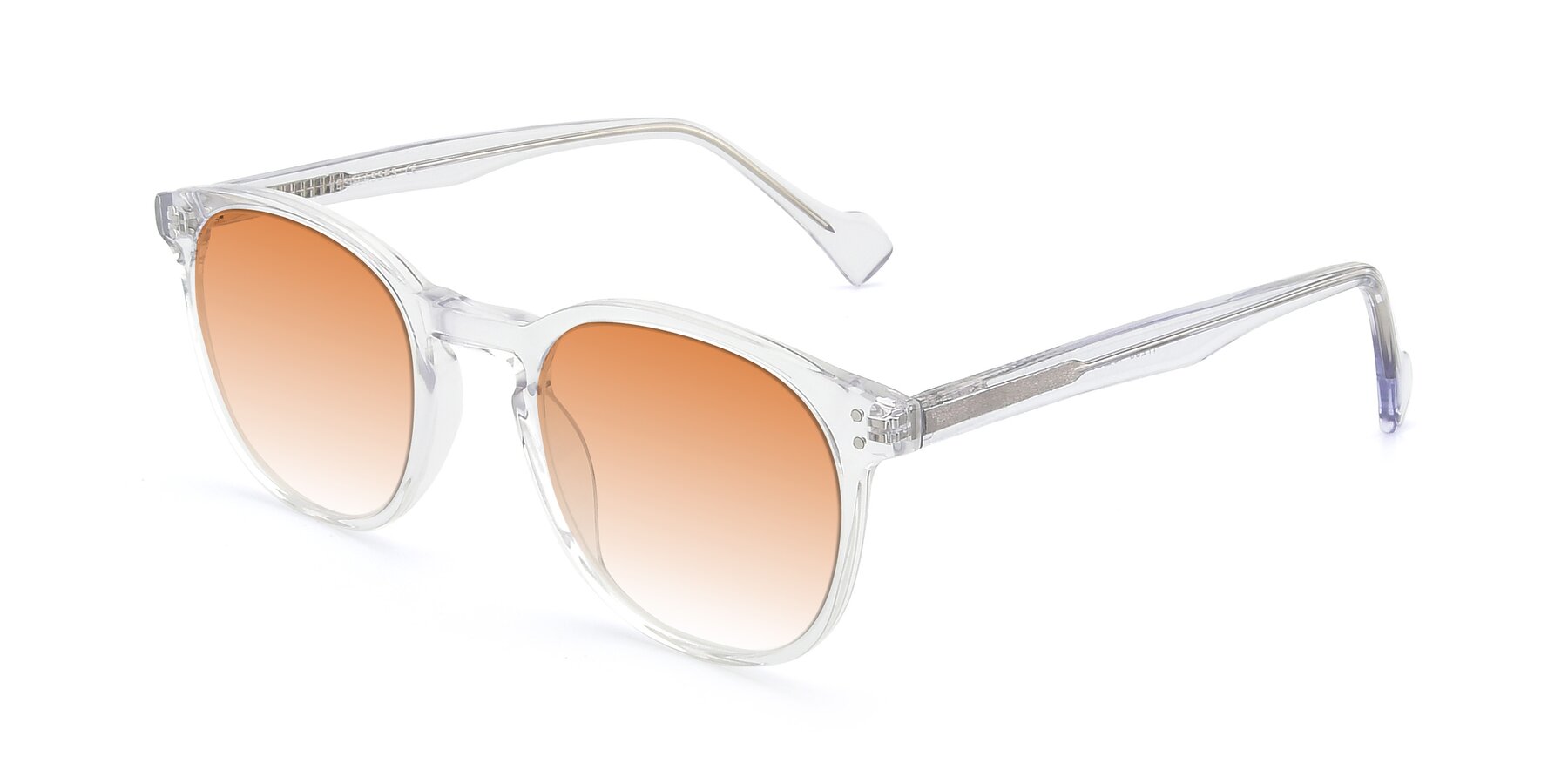 Angle of 17293 in Clear with Orange Gradient Lenses