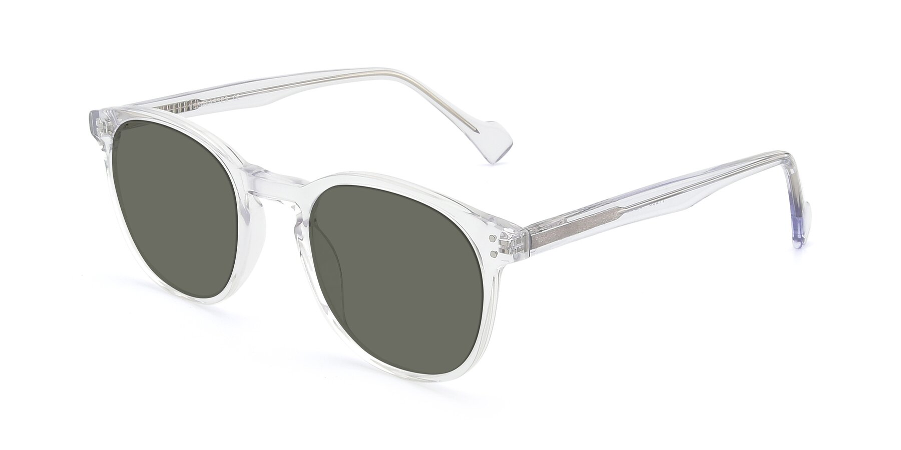 Angle of 17293 in Clear with Gray Polarized Lenses