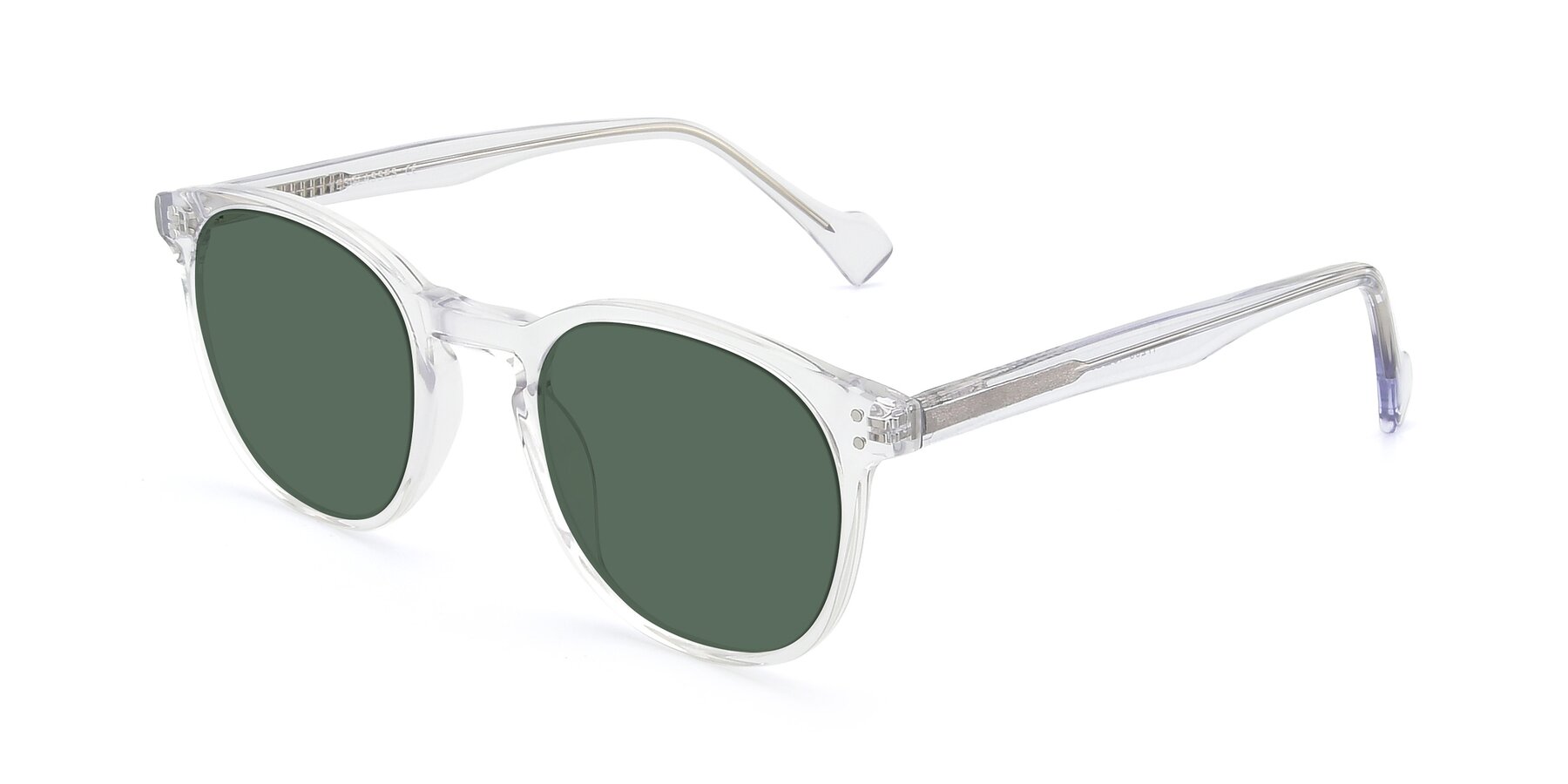 Angle of 17293 in Clear with Green Polarized Lenses