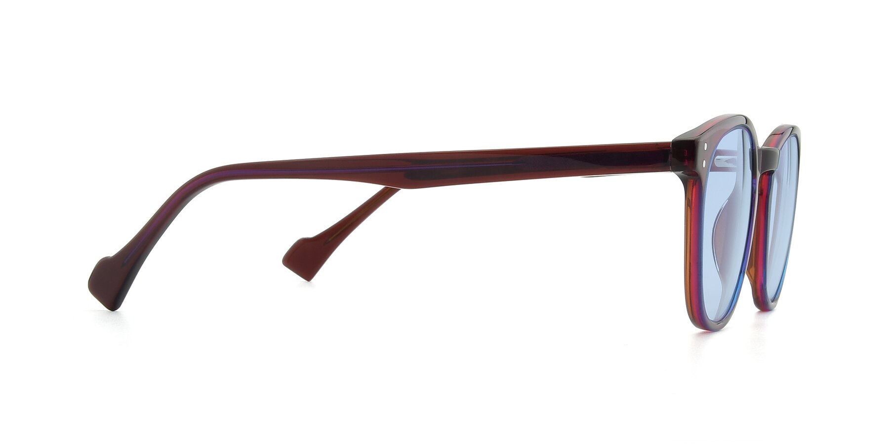 Side of 17293 in Violet with Light Blue Tinted Lenses