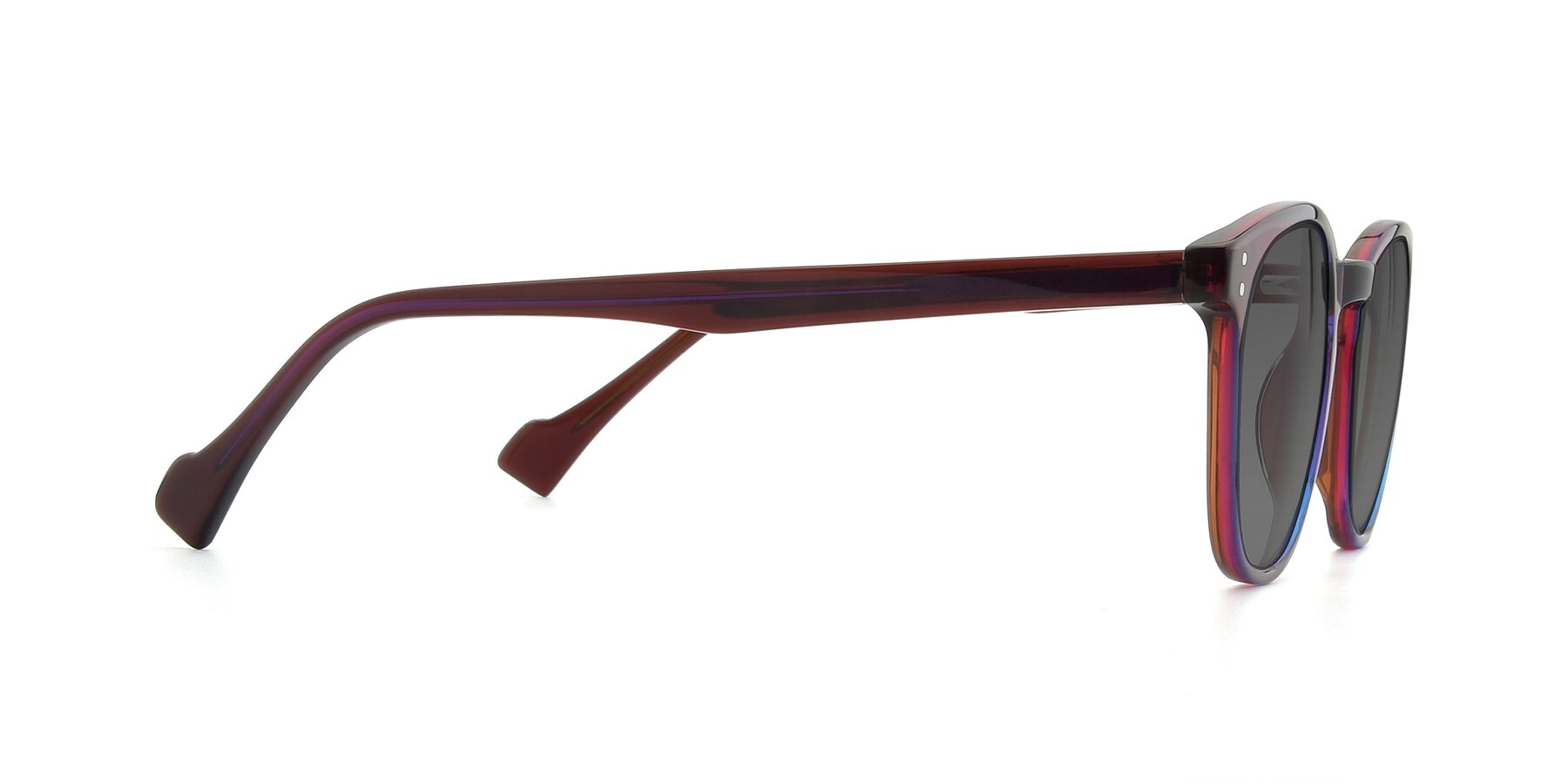 Side of 17293 in Violet with Medium Gray Tinted Lenses
