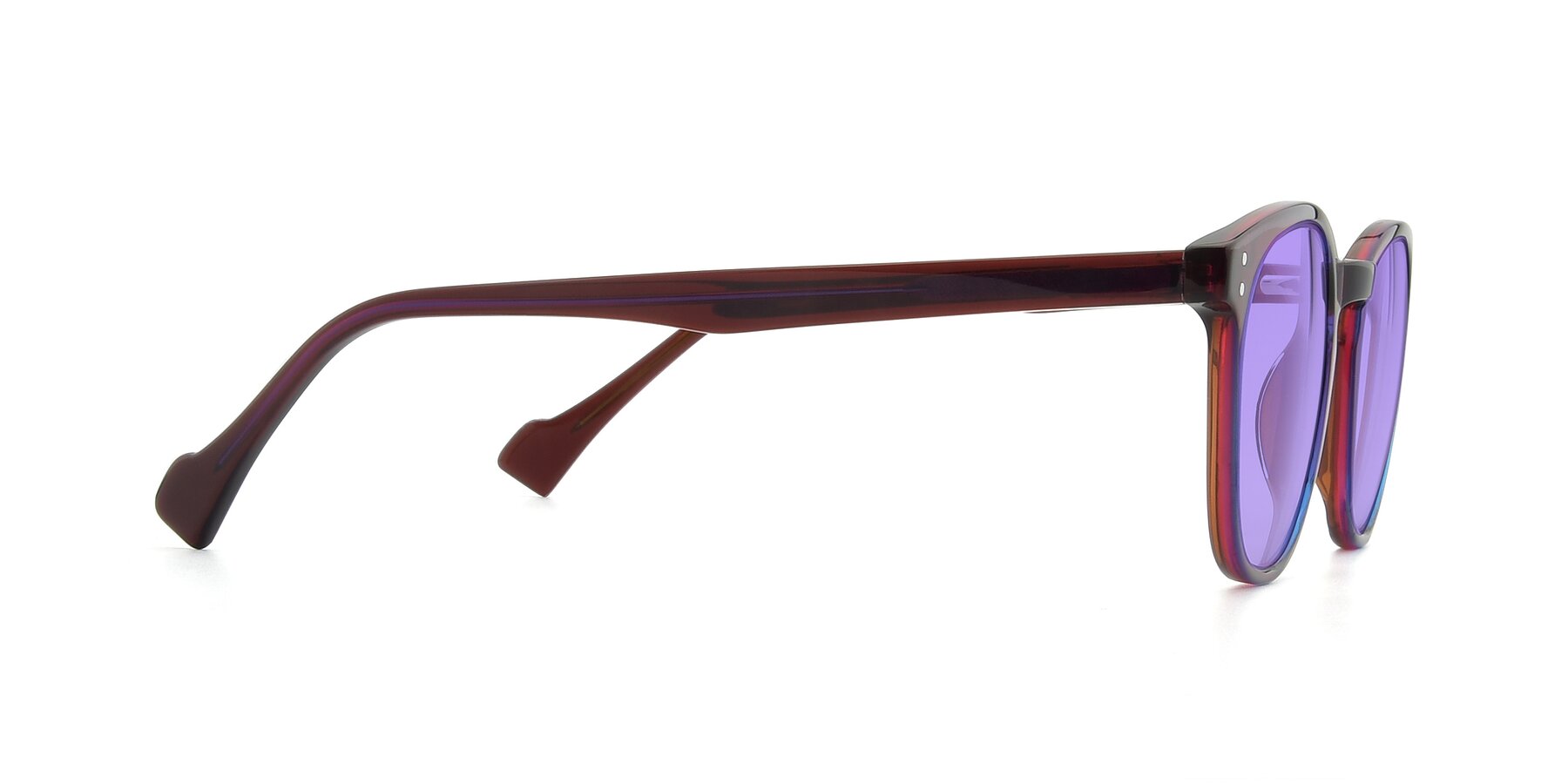 Side of 17293 in Violet with Medium Purple Tinted Lenses