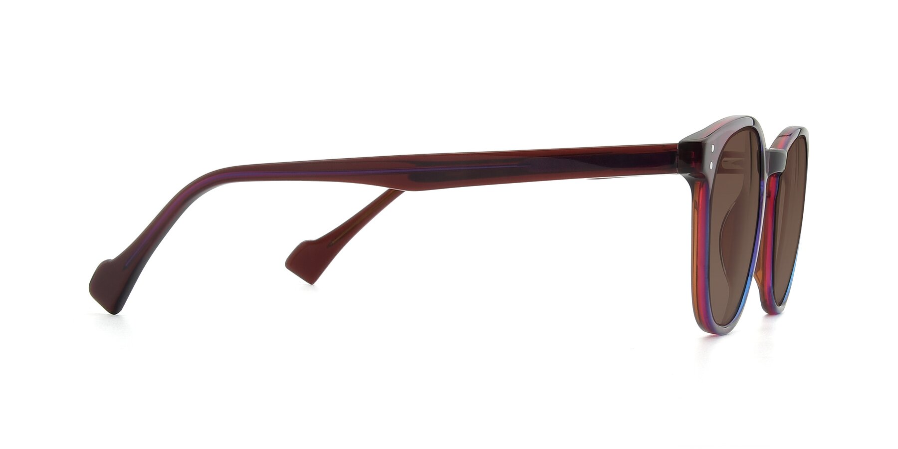Side of 17293 in Violet with Brown Tinted Lenses