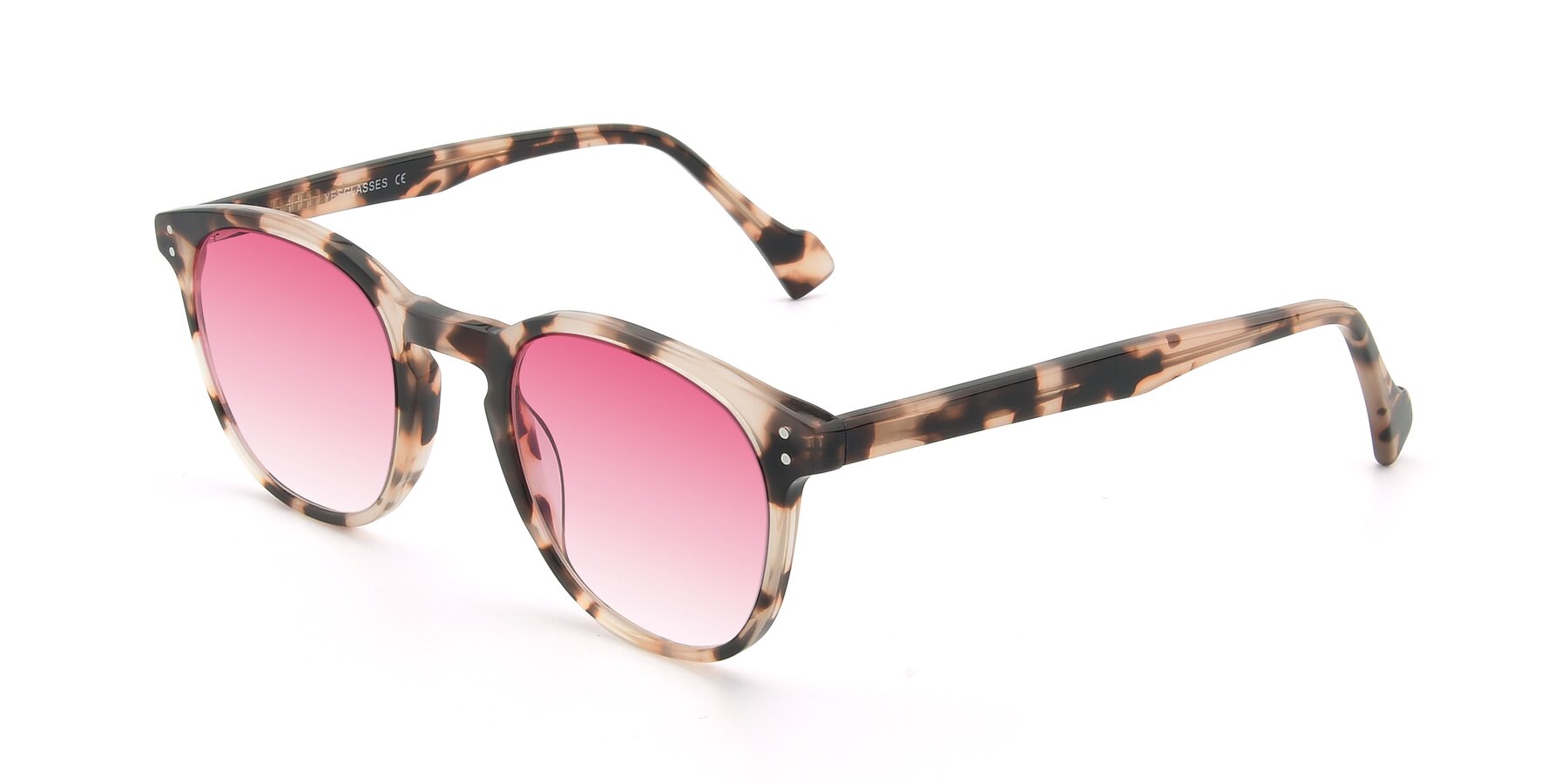 Angle of 17293 in Tortoise with Pink Gradient Lenses