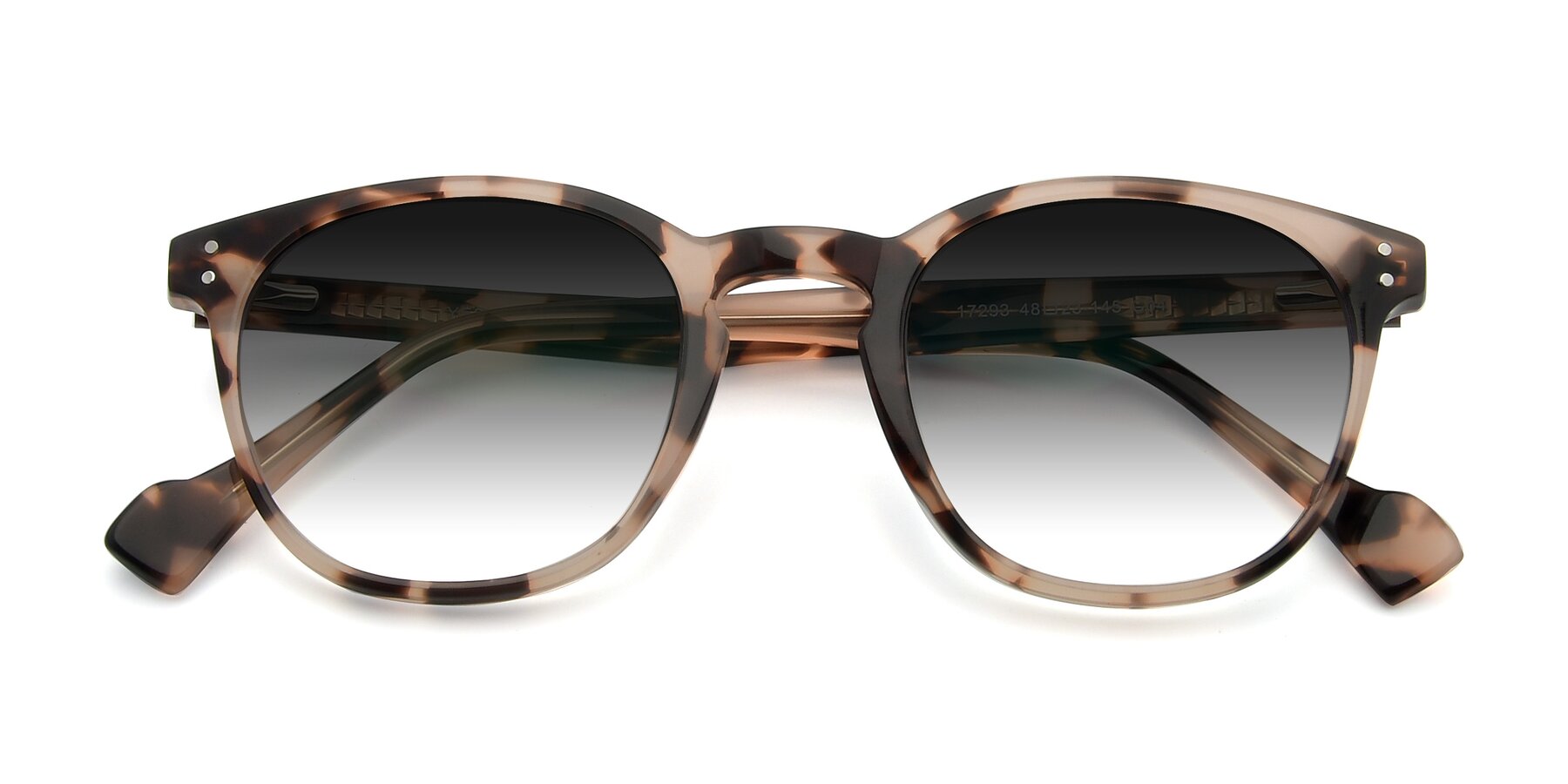Folded Front of 17293 in Tortoise with Gray Gradient Lenses