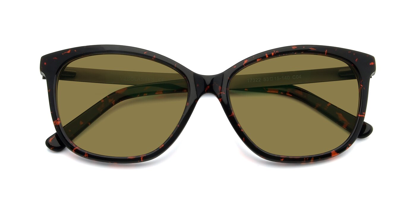 17322 - Tortoise Wine Polarized Sunglasses