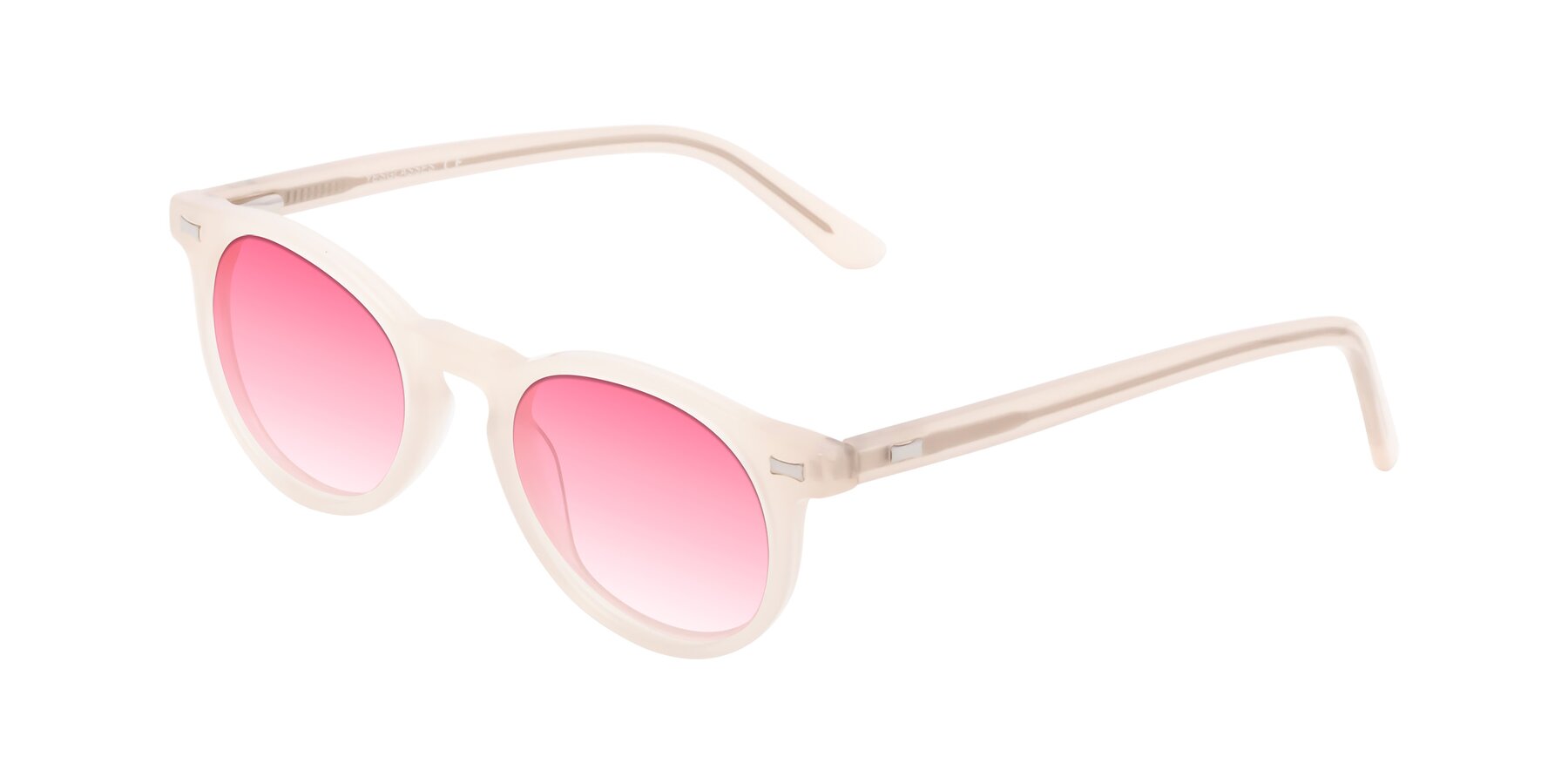 Angle of 17330 in Beige with Pink Gradient Lenses