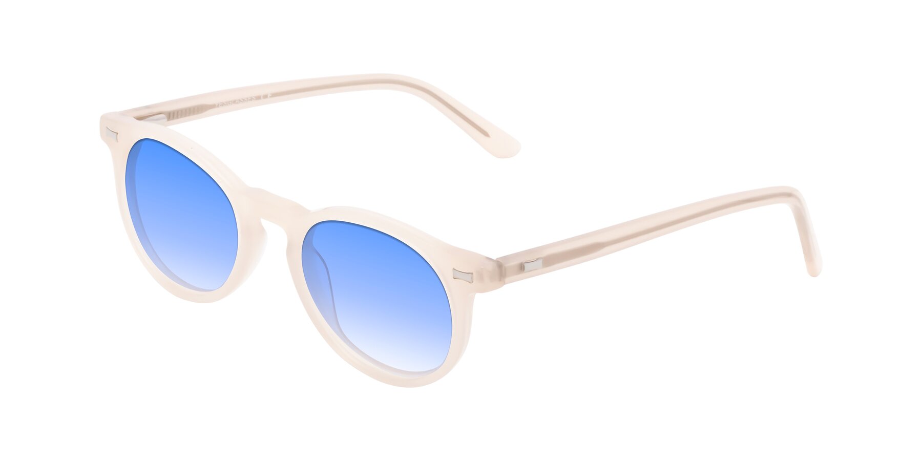 Angle of 17330 in Beige with Blue Gradient Lenses