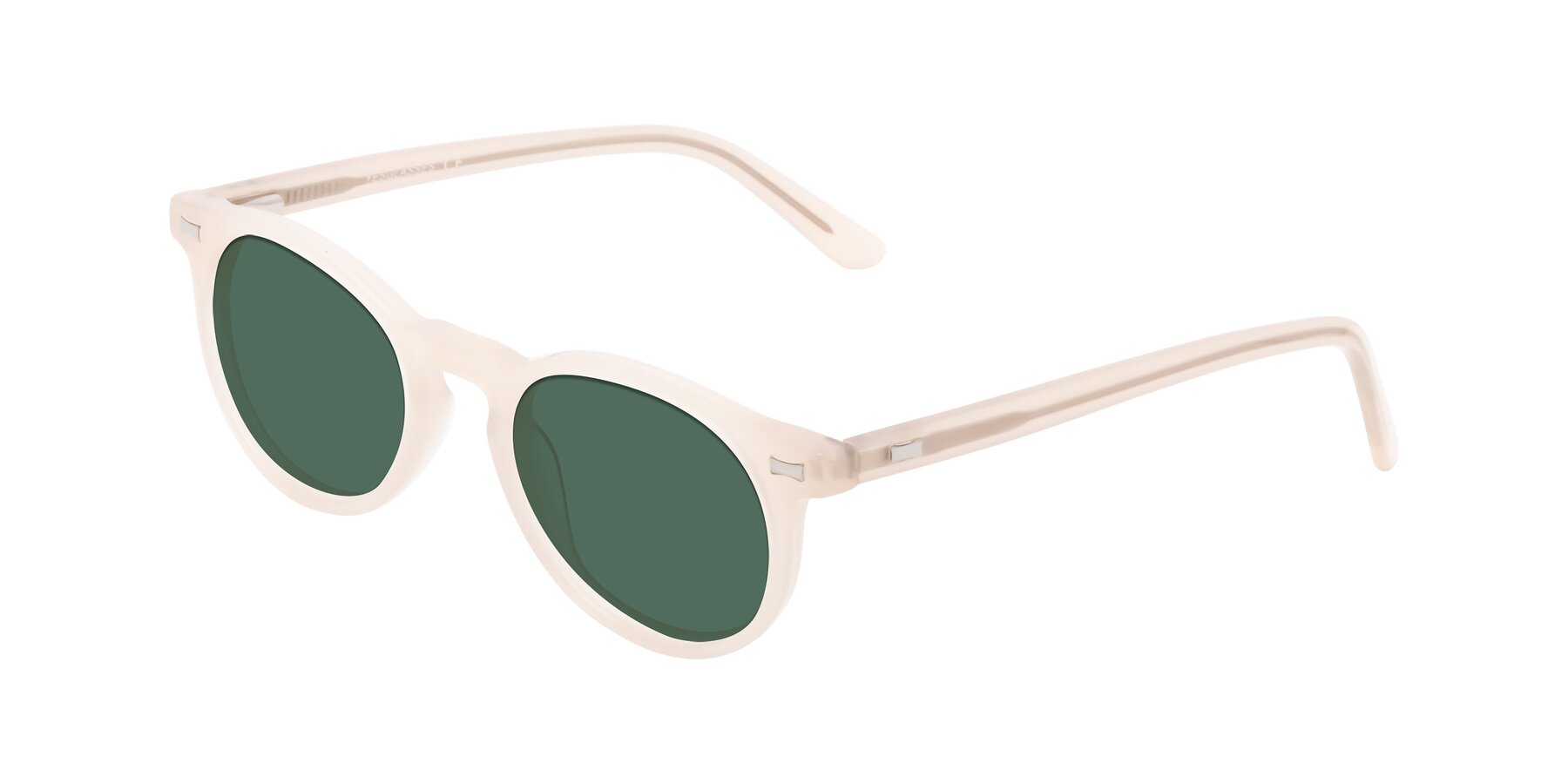 Angle of 17330 in Beige with Green Polarized Lenses