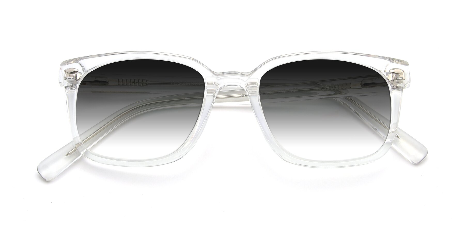 Folded Front of 17349 in Clear with Gray Gradient Lenses