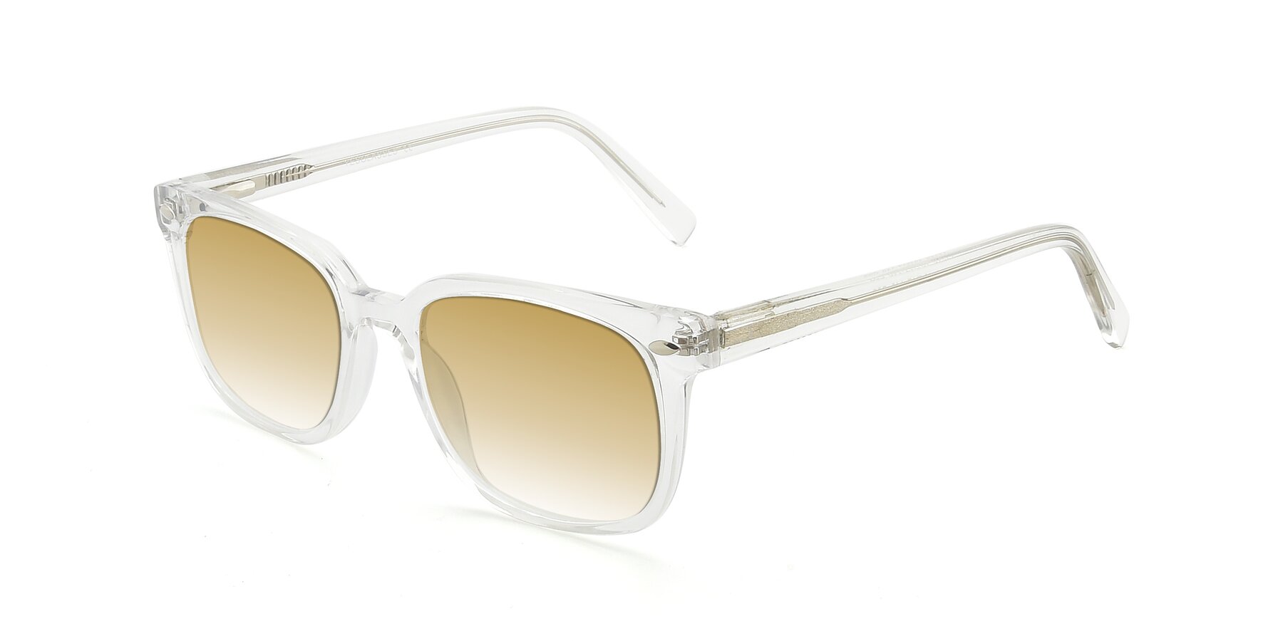 Angle of 17349 in Clear with Champagne Gradient Lenses