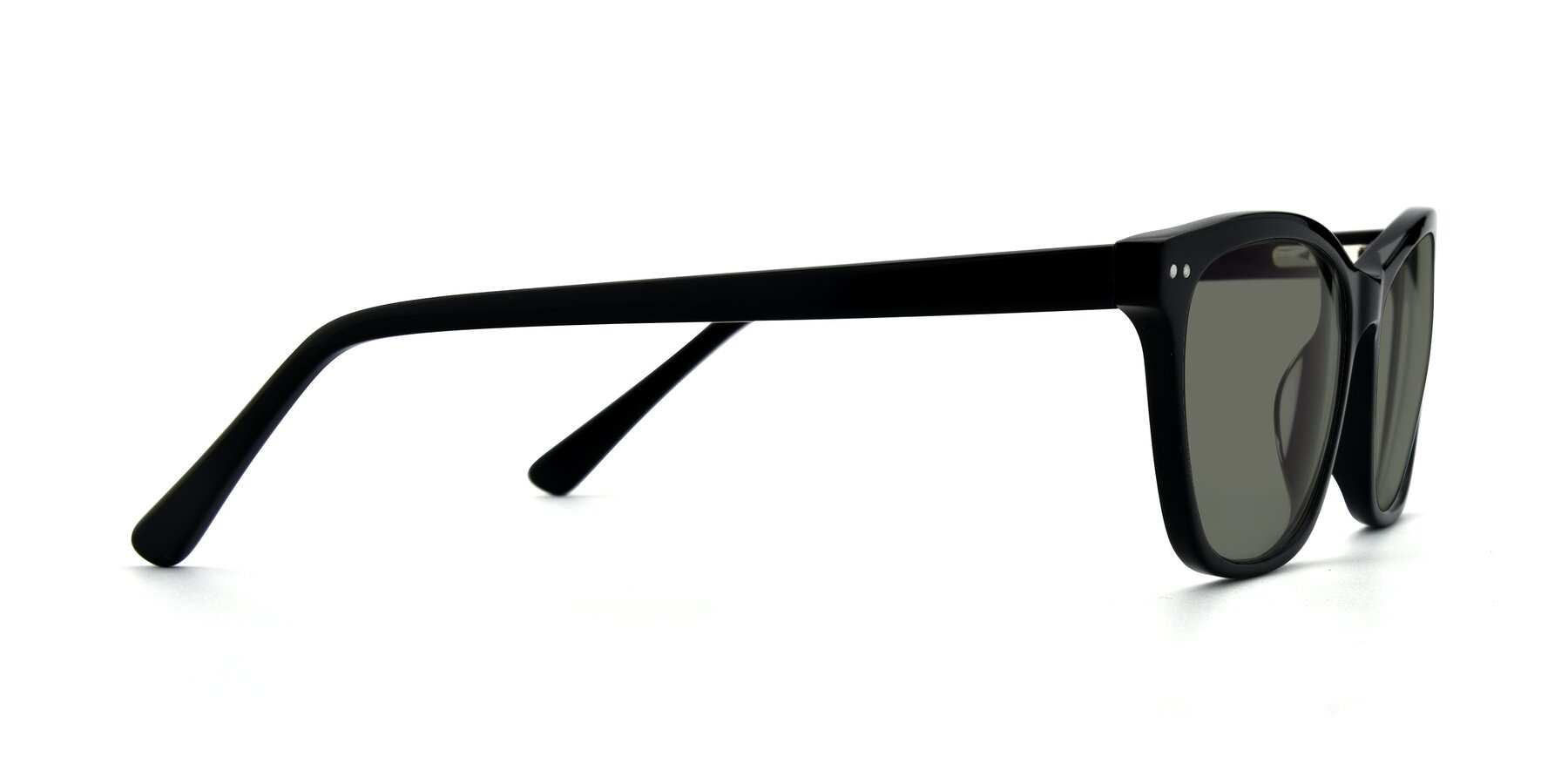 Side of 17350 in Black with Gray Polarized Lenses