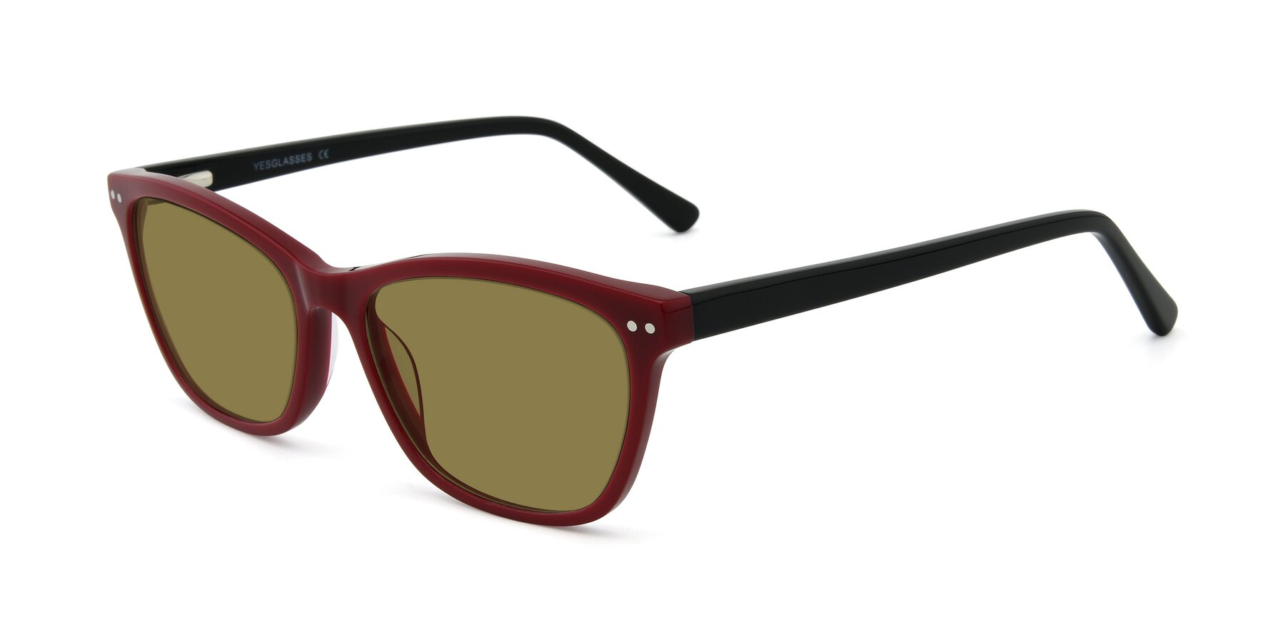 Angle of 17350 in Wine with Brown Polarized Lenses