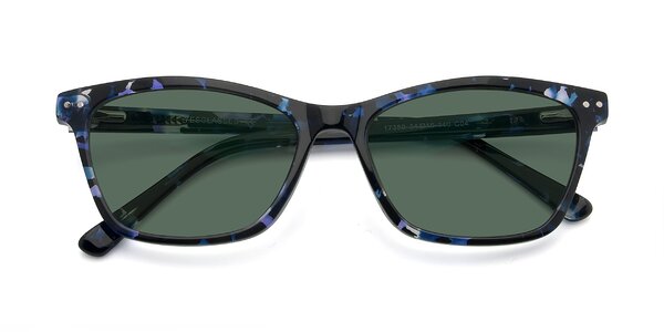 Front of 17350 in Tortoise Blue