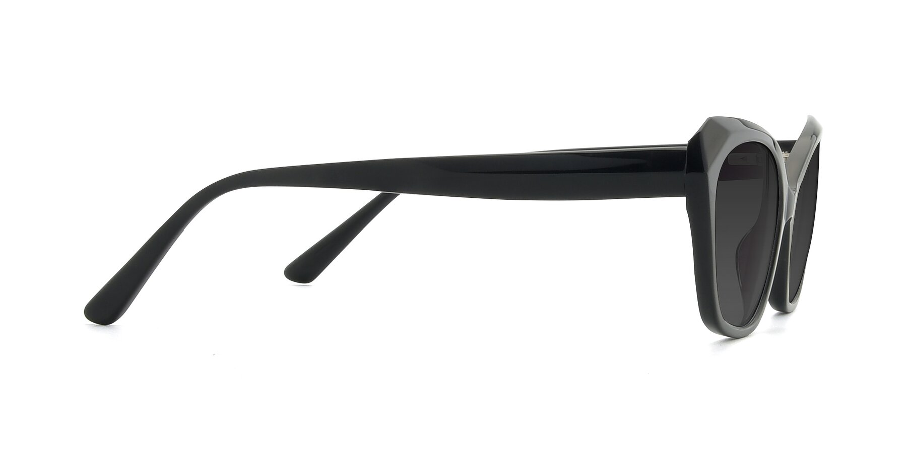 Side of 17351 in Black with Gray Tinted Lenses