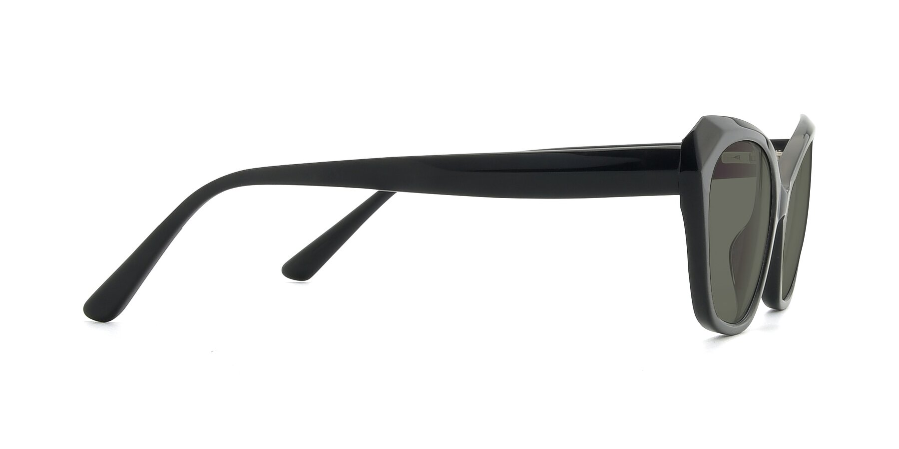 Side of 17351 in Black with Gray Polarized Lenses