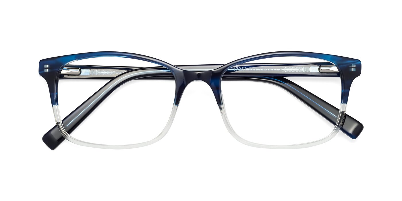 17353 - Blue / Clear Eyeglasses