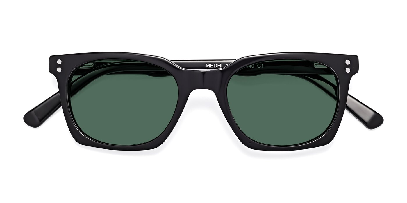 Medhi - Black Polarized Sunglasses