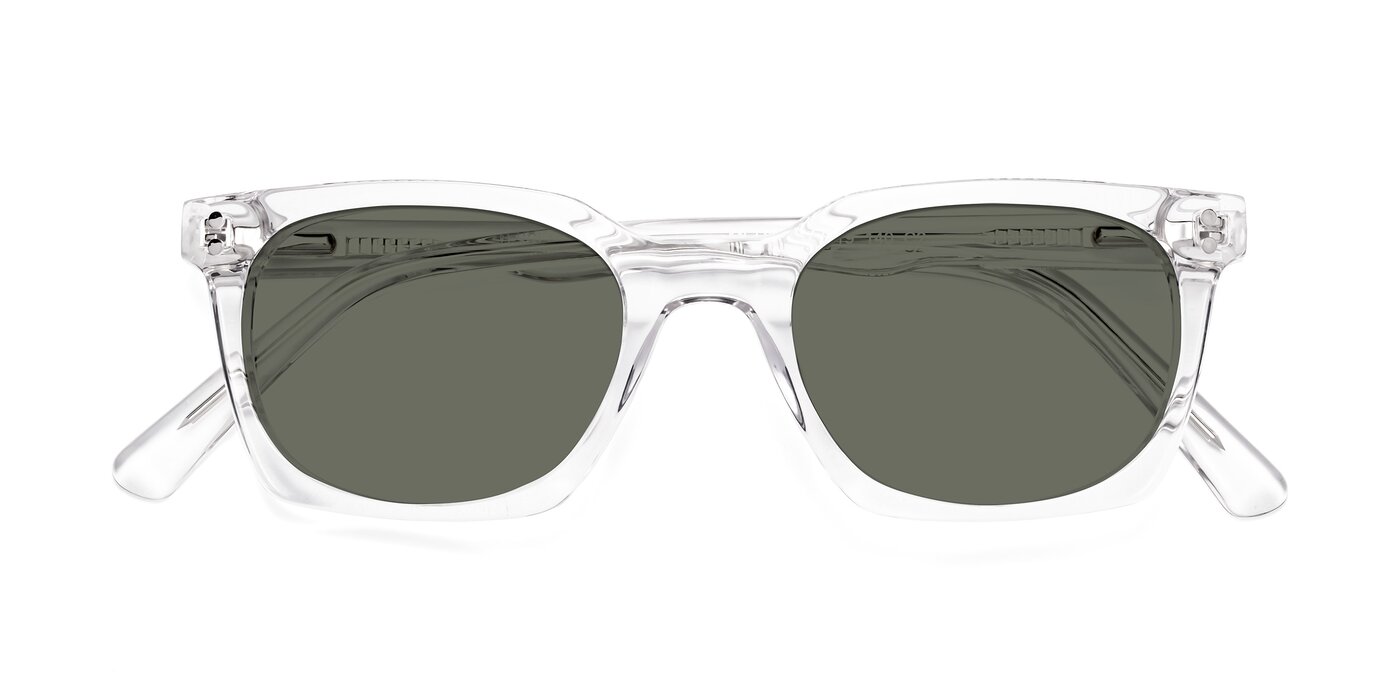 Medhi - Clear Polarized Sunglasses