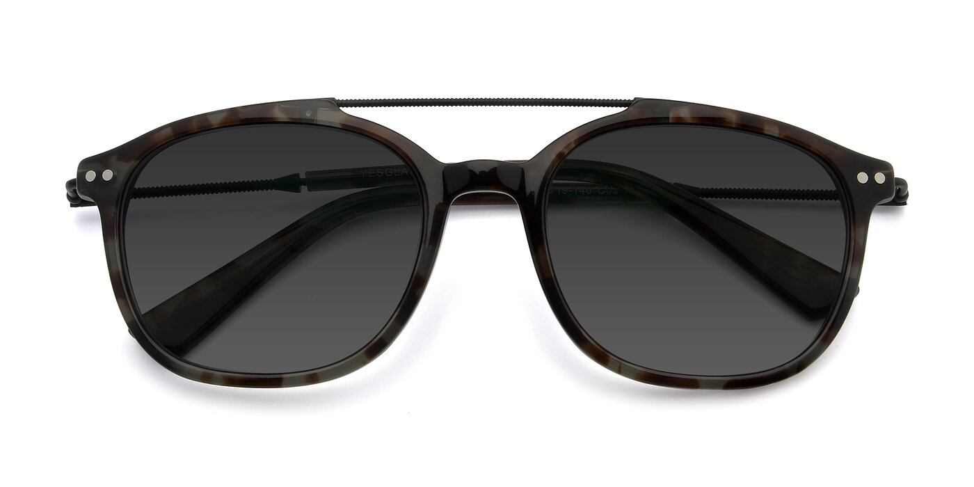 17150 - Tortoise Navy Tinted Sunglasses