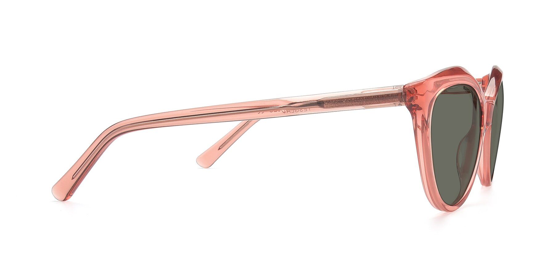 Side of 17154 in Transparent Red with Gray Polarized Lenses