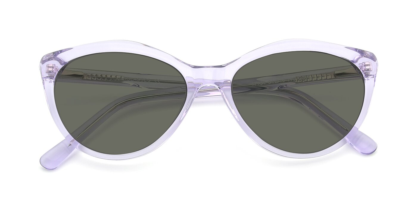 17154 - Transparent Lavender Polarized Sunglasses