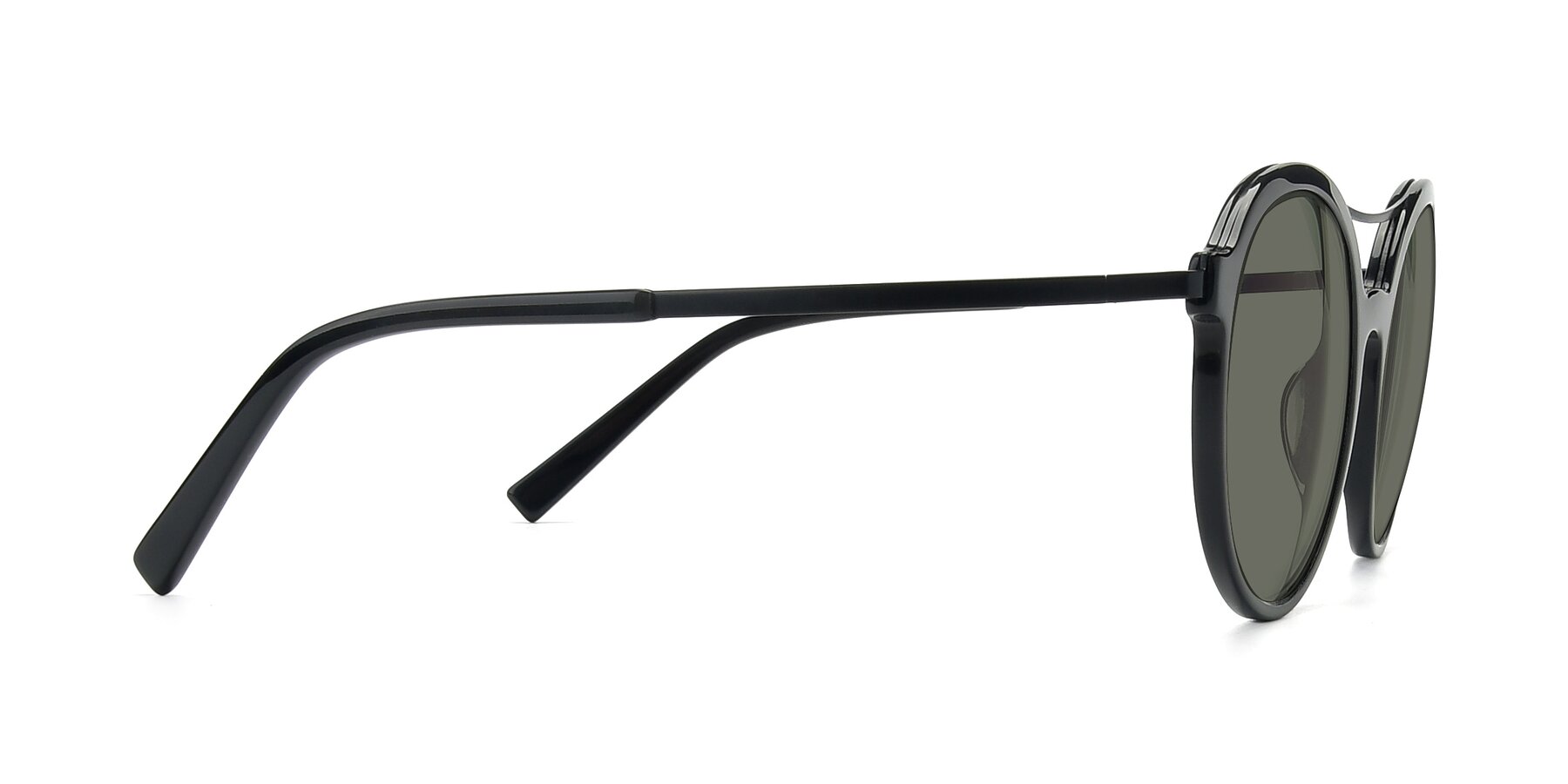 Side of 17268 in Black with Gray Polarized Lenses