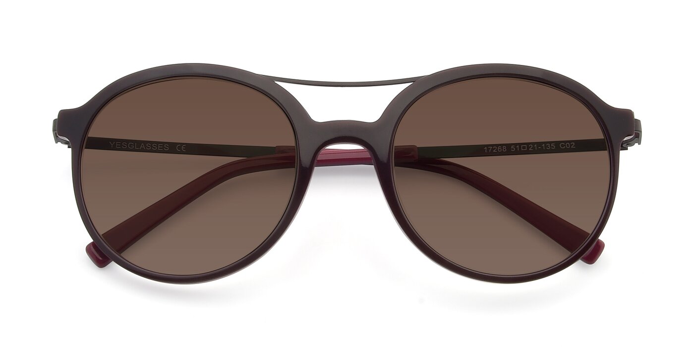 17268 - Wine Tinted Sunglasses