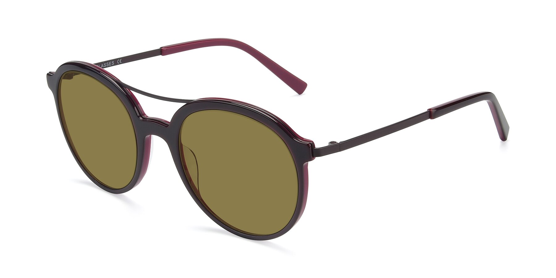 Angle of 17268 in Wine with Brown Polarized Lenses