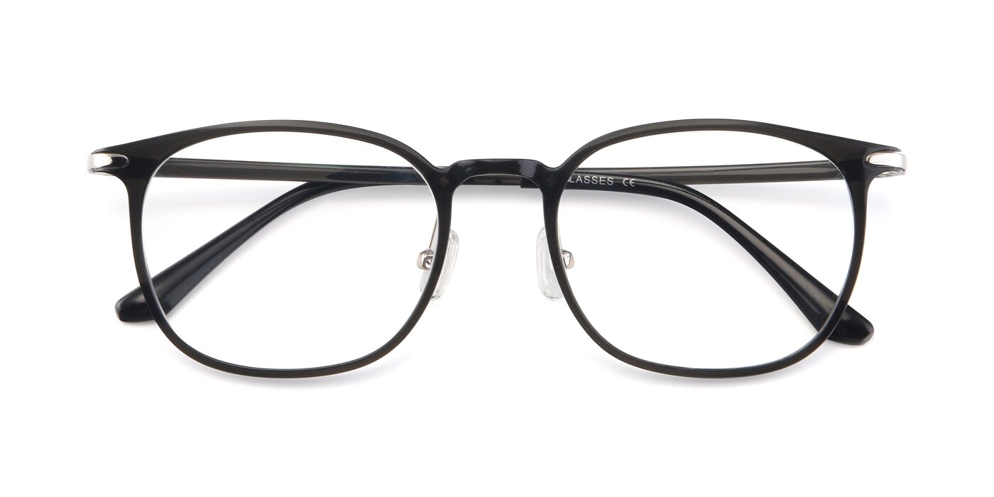 Melinda - Transparent Gray Eyeglasses