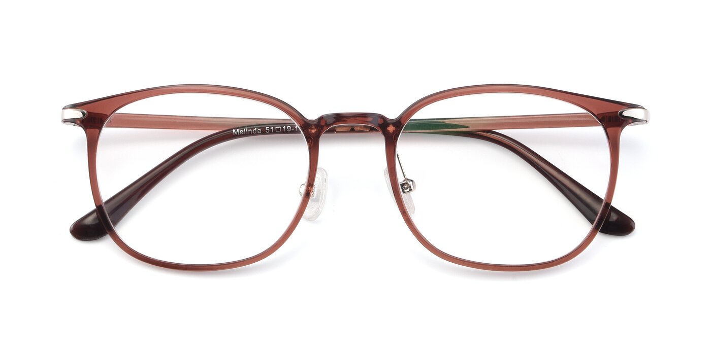 Melinda - Brown Eyeglasses