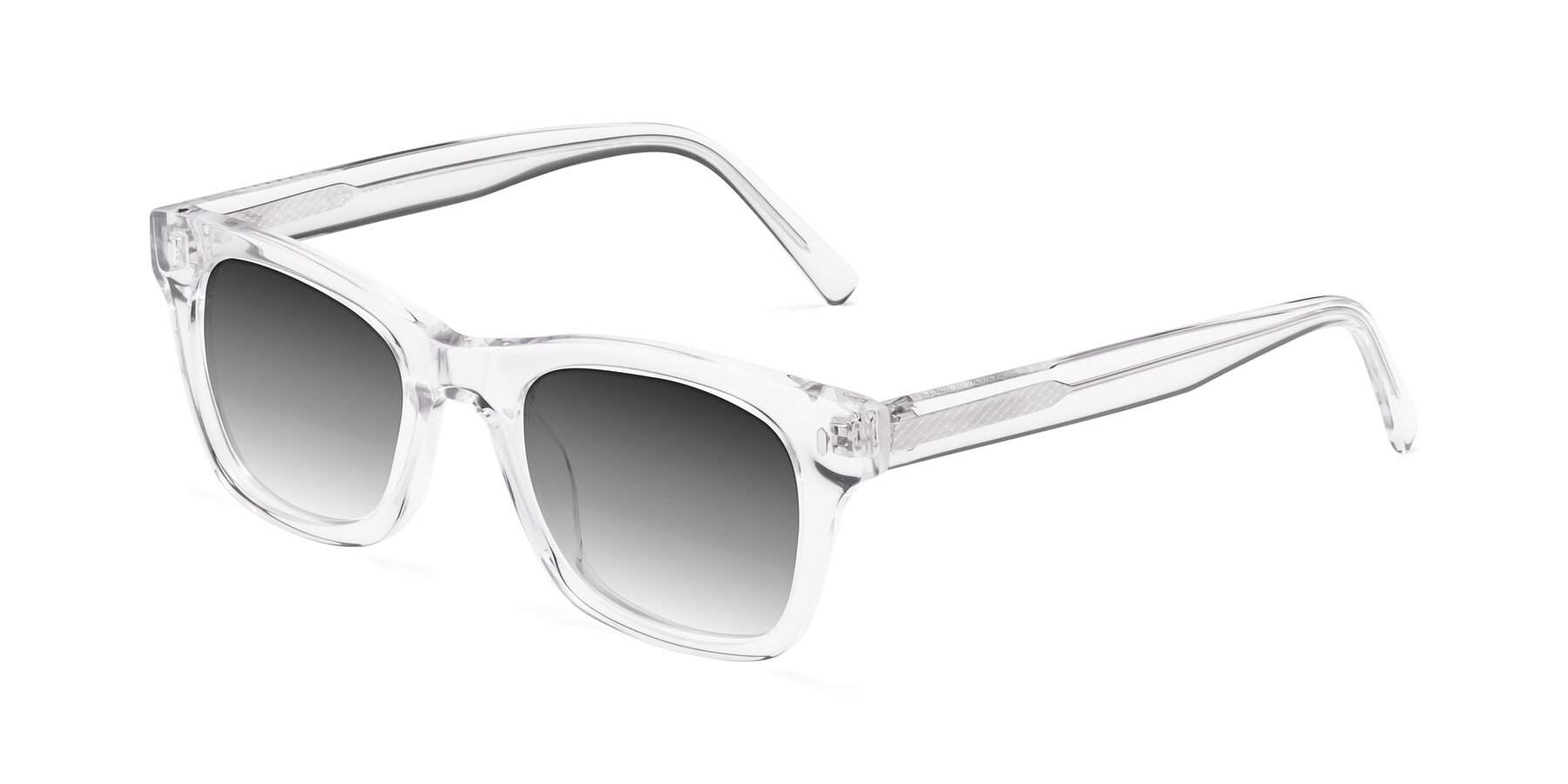 Angle of 17329 in Clear with Gray Gradient Lenses