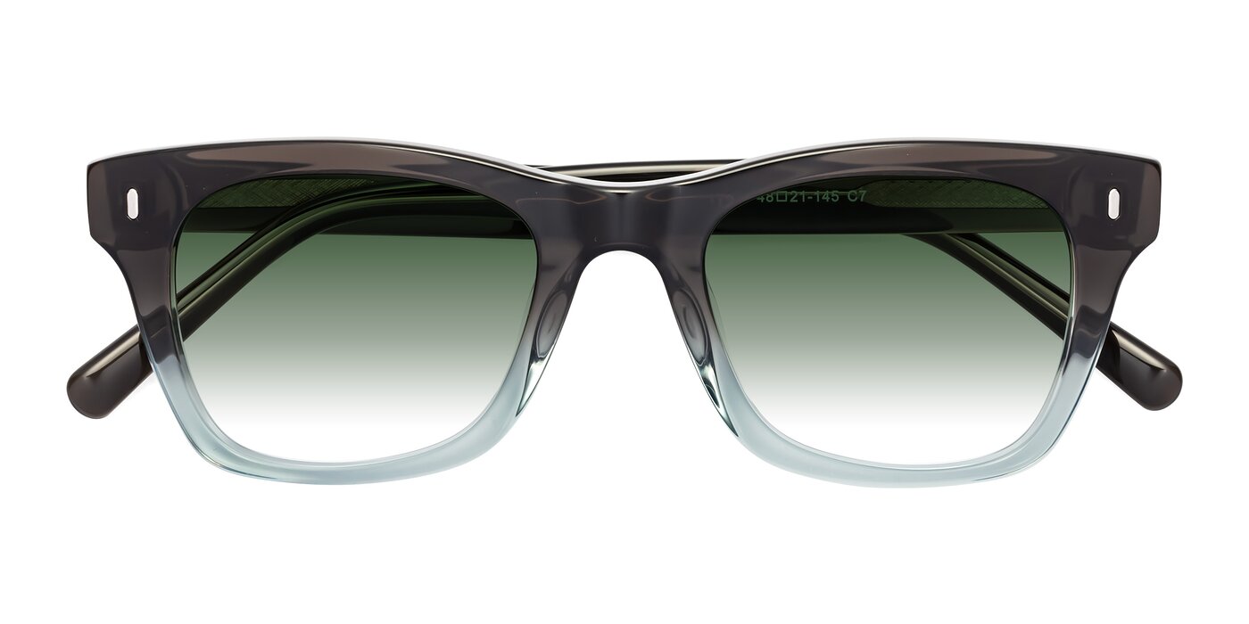 17329 - Dark Brown Gradient Sunglasses