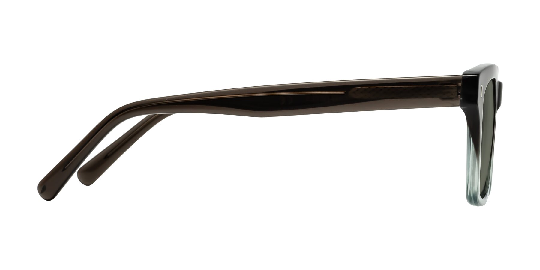 Side of 17329 in Dark Brown with Gray Polarized Lenses