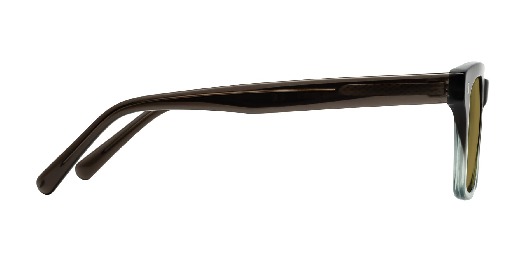 Side of 17329 in Dark Brown with Brown Polarized Lenses