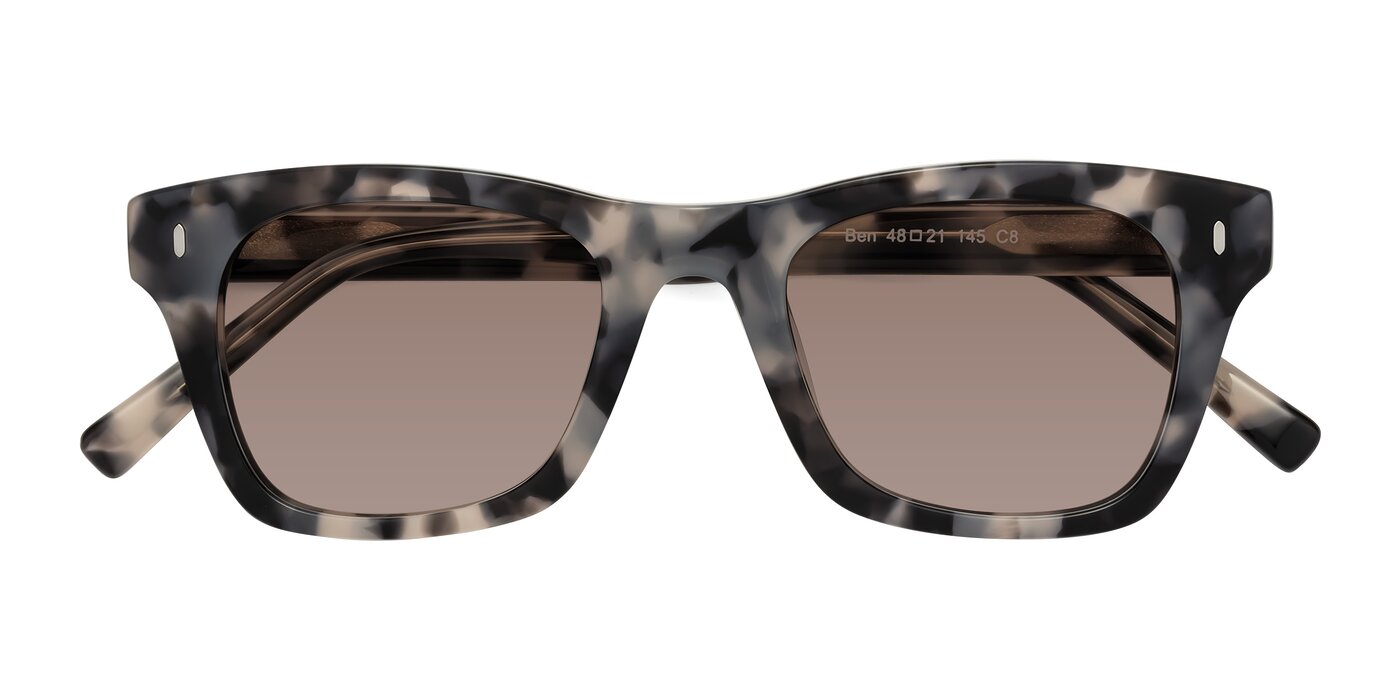 Ben - Ivory Tortoise Tinted Sunglasses