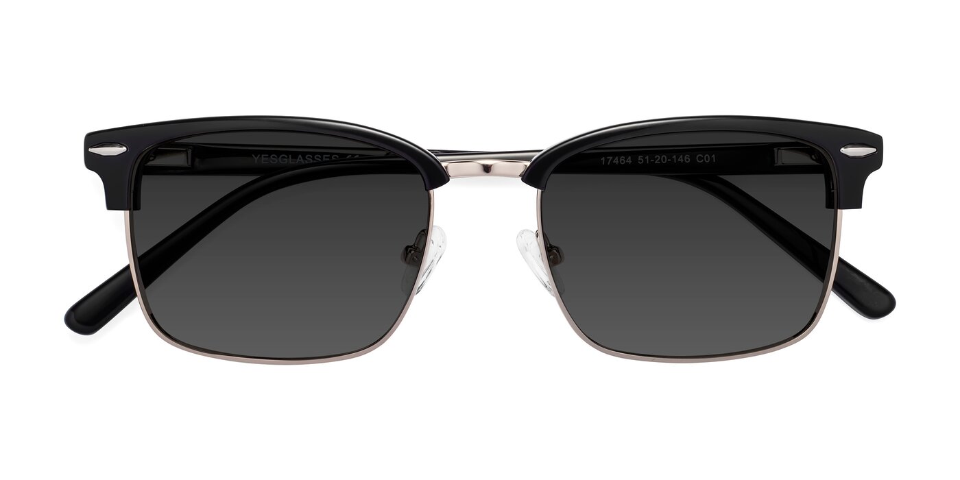 17464 - Black / Gold Tinted Sunglasses
