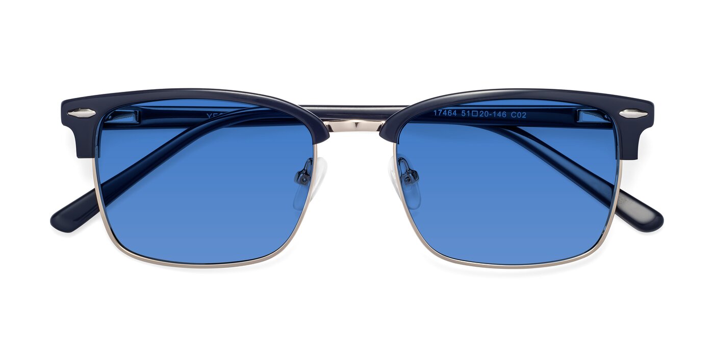 17464 - Blue / Gold Tinted Sunglasses