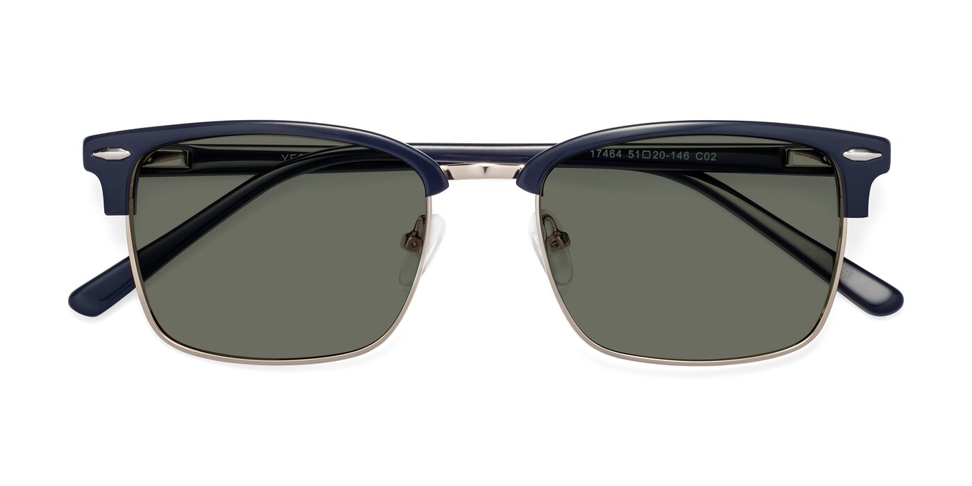 17464 - Blue / Gold Polarized Sunglasses