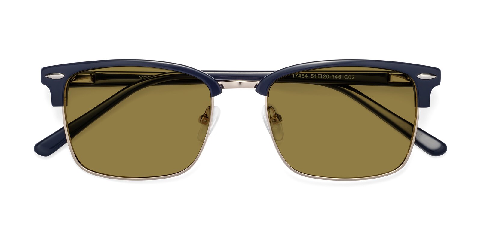 Retro Square Wide Polarized Sunglasses