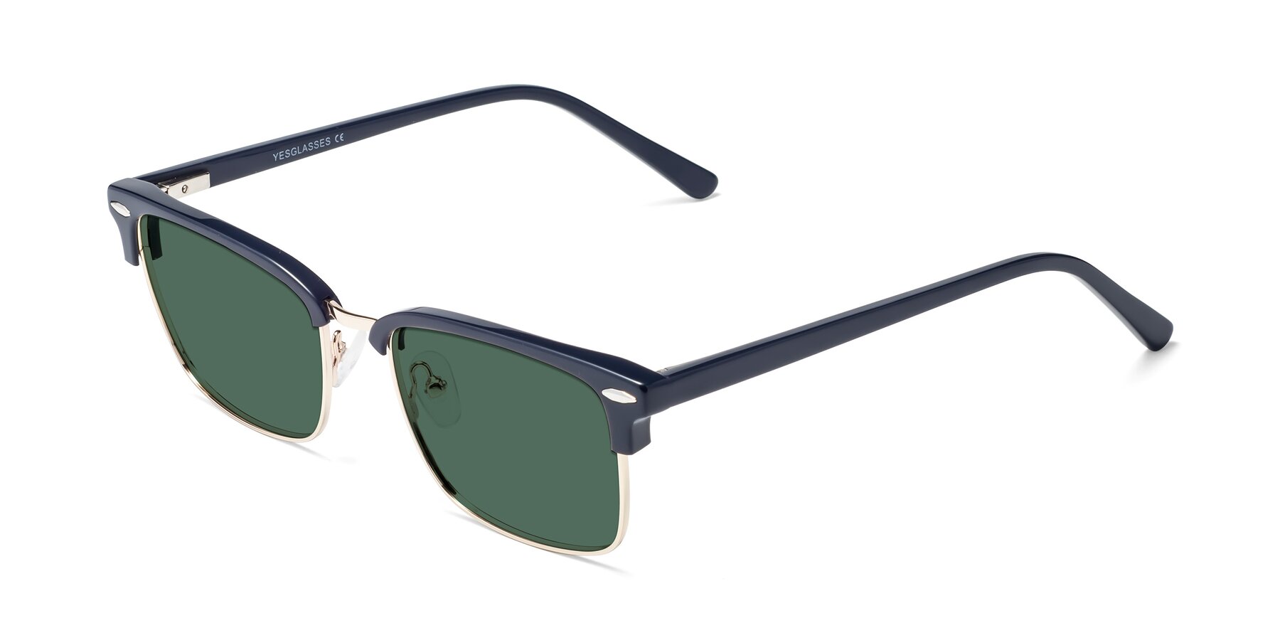 Angle of 17464 in Blue-Gold with Green Polarized Lenses