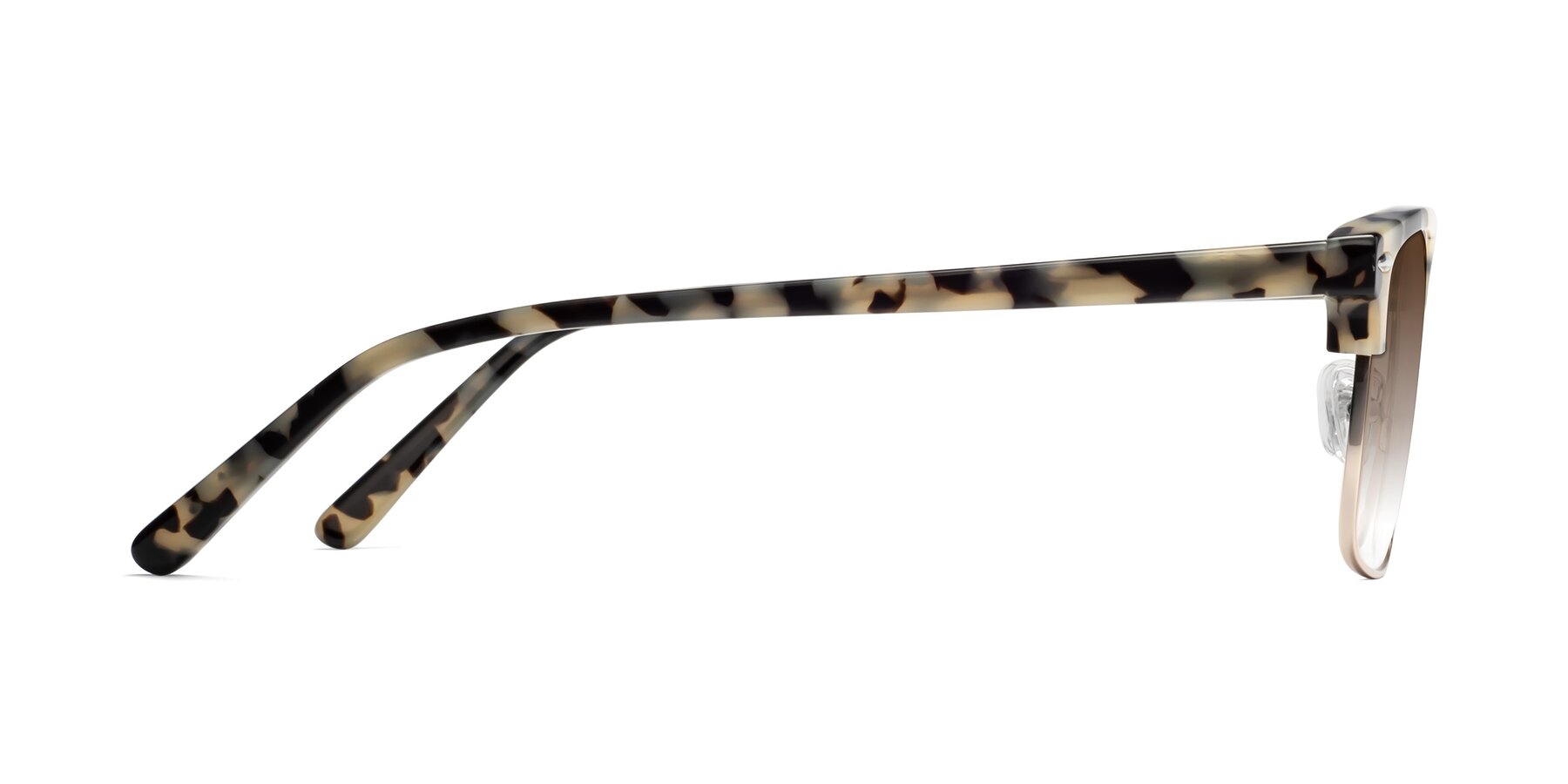 Side of 17464 in Tortoise-Gold with Brown Gradient Lenses