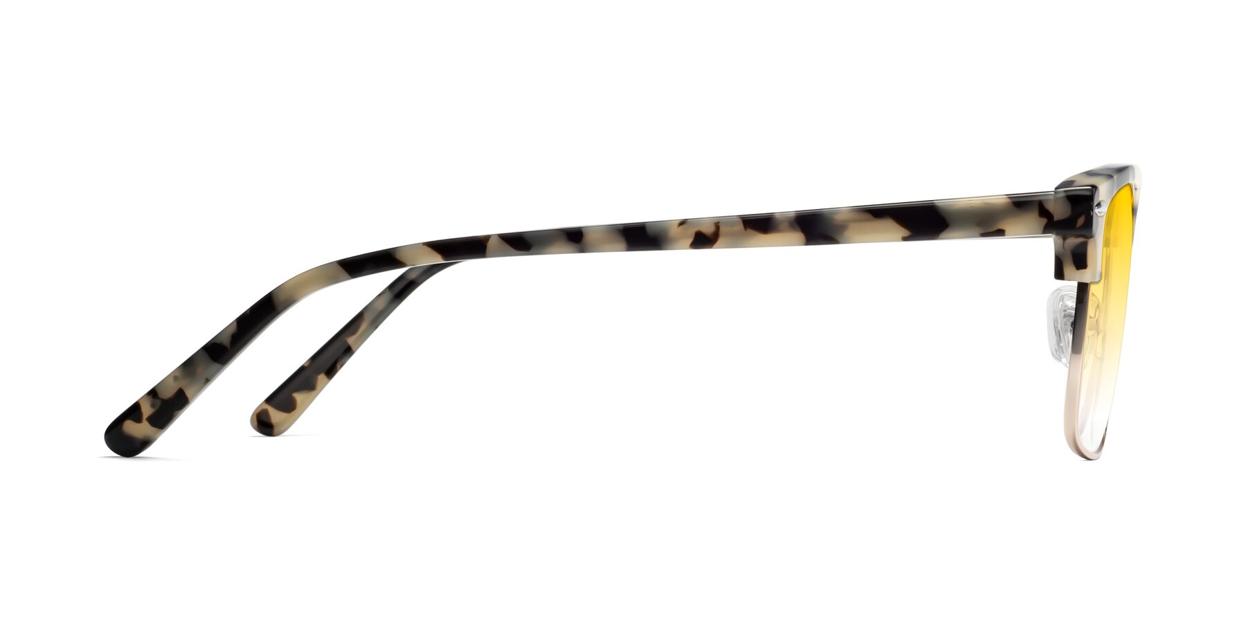 Side of 17464 in Tortoise-Gold with Yellow Gradient Lenses